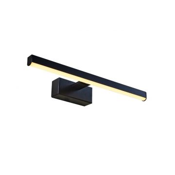Aplica de perete, L1646 - Black, Lightric, 40 x 5 x 13 cm, LED, 8W, negru