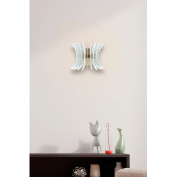 Aplica de perete, FullHouse, 390FLH2101, MDF  , Alb