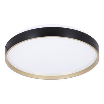 Plafonieră albă-aurie LED ø 33 cm Florida – Candellux Lighting