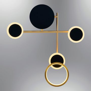 Aplica de perete, Opviq, 414LRC1167, Galben