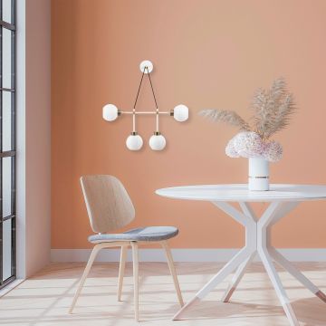 Aplica de perete, Opviq, 584TTM1937, Vintage / Alb