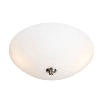 Plafonieră albă cu abajur din sticlă ø 43 cm Polar – Markslöjd