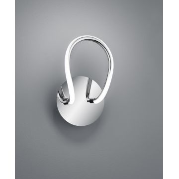 Aplica de perete Bologna, RL, 15x26 cm, 11W, 1x SMD LED, metal, argintiu