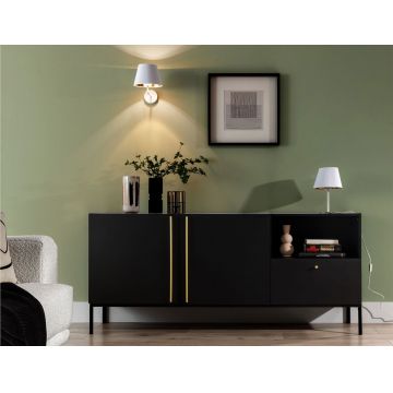 Aplica de perete ELTAP, Vespillo, 20x20x23 cm, 1xE27, 15W, otel/PVC, alb/auriu