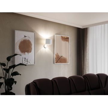 Aplica de perete ELTAP, Vespillo, 26x18x24 cm, 1xE27, 15W, otel/PVC, alb