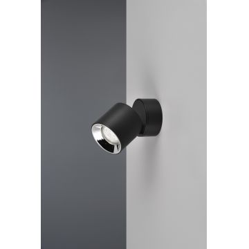 Aplica de perete Guayana, TRIO, 8.7x12 cm, 10W, 1x GU10, metal, negru mat