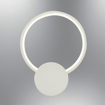 Aplica de perete, L1852 - White, Lightric, 30 x 23 x 4 cm, LED, 14W, alb