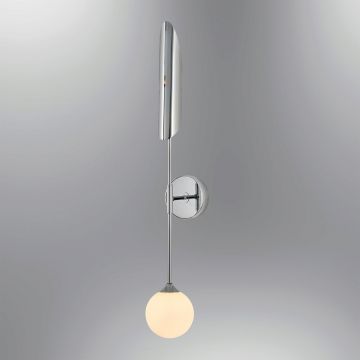 Aplica de perete, Opviq, 414LRC1199, Crom