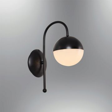 Aplica de perete, Opviq, 414LRC1784, Negru