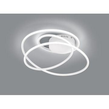 Plafoniera Bologna, RL, 50x48x28 cm, 36W, 1x SMD LED, metal, alb mat