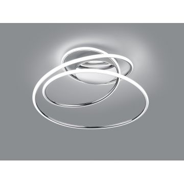 Plafoniera Bologna, RL, 50x48x28 cm, 36W, 1x SMD LED, metal, argintiu