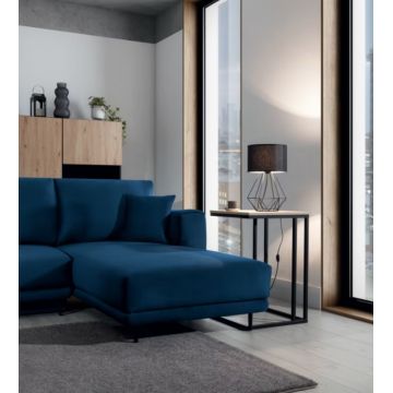 Plafoniera ELTAP, Benigne, 25x44 cm, 1xE27, 15W, otel/PVC, negru