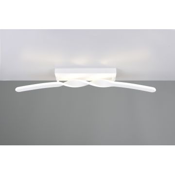 Plafoniera Ginko, RL, 79x9x12.5 cm, 18W, 1x SMD, metal, alb mat