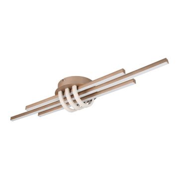 Plafonieră în culoarea bronz LED 18x81 cm Cinto – Trio