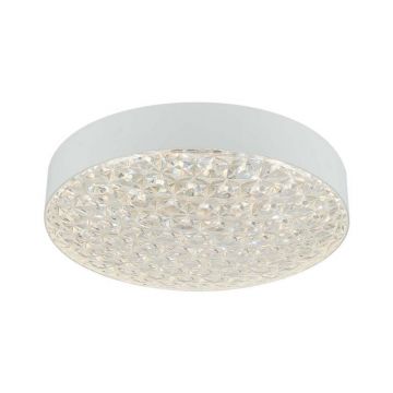 Plafoniera LED Neptun 40W, KL151027, 4000K, transparent, alb