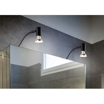 Aplica de perete Giada, TRIO, 5.4x34.3x11.4 cm, 5W, 1x GU10, metal, negru mat