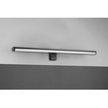 Aplica de perete Lino, TRIO, 60x6 cm, 11W, 1x SMD, plastic, negru mat