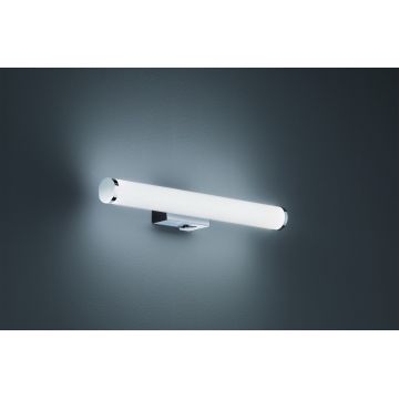 Aplica de perete Mattimo, TRIO, 40.4x5.5 cm, 4.3W, 1x SMD, metal, argintiu