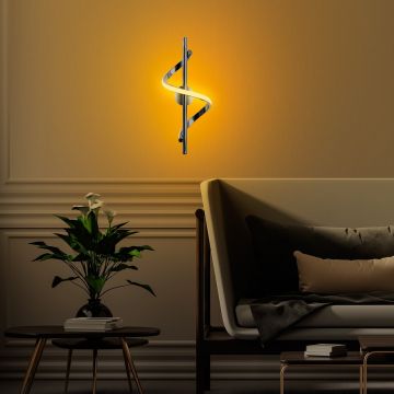 Aplica de perete, Opviq, 119FRS1116, Crom