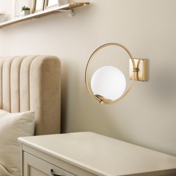 Aplica de perete, Opviq, 521SHN2243, Auriu