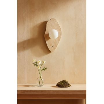 Aplica de perete, Opviq, 823OLY1144, Bej/Alb