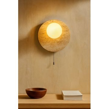 Aplica de perete, Opviq, 823OLY1151, Bej/Alb