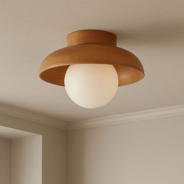 Aplica de perete, Opviq, 823OLY1163, Stejar / Alb