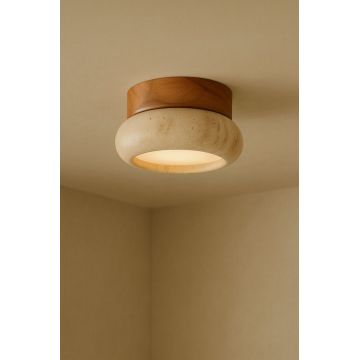 Aplica de perete, Opviq, 823OLY1170, Stejar / Bej