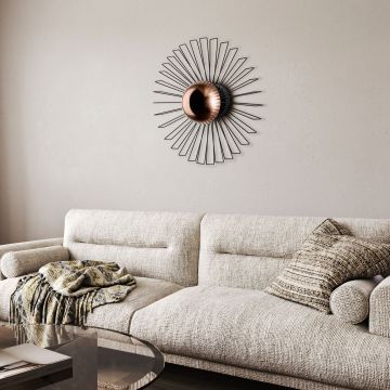 Aplica de perete, Opviq, 892OPV2438, Negru