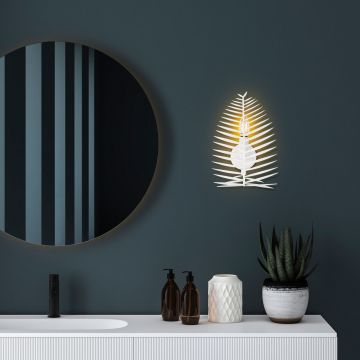 Aplica de perete, Opviq, 892OPV2443, Alb