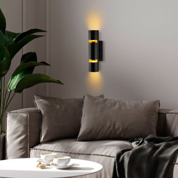 Aplica de perete, Opviq, 892OPV2473, Negru