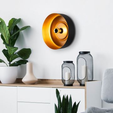 Aplica de perete, Opviq, 892OPV2538, Negru