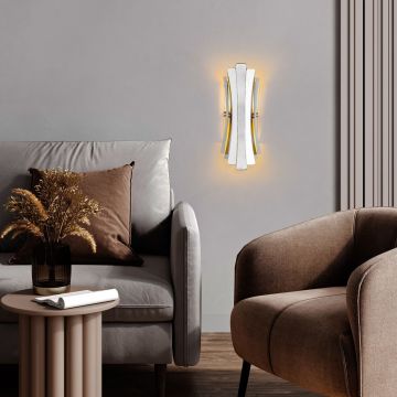 Aplica de perete, Opviq, 892OPV3105, Argintiu