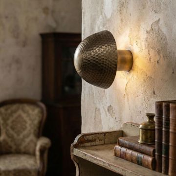 Aplica de perete, Opviq, 892OPV3513, Maro antichizat