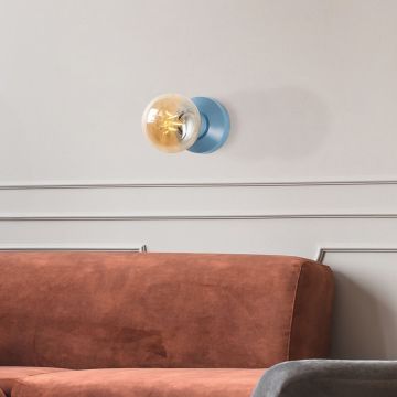 Aplica de perete, Opviq, 892OPV3524, Albastru