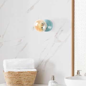 Aplica de perete, Opviq, 892OPV3527, Turcoaz