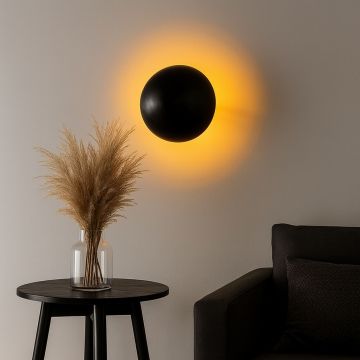 Aplica de perete, Opviq, 942FLG2228, Negru