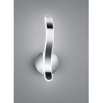 Aplica de perete Parma, RL, 15x39 cm, 11W, 1x SMD, metal, argintiu