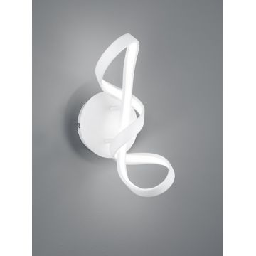 Aplica de perete Perugia, RL, 22x40 cm, 18W, 1x SMD, metal, alb mat