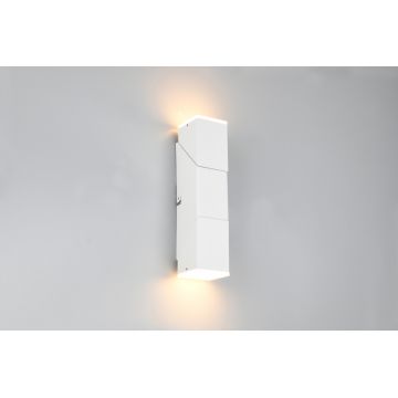 Aplica de perete Raglan, TRIO, 5x8x17 cm, 3.8W, 2x SMD, metal, alb mat