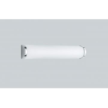 Aplica de perete Xavi, TRIO, 40.5x8.3 cm, 40W, 3x E14, metal, argintiu/alb