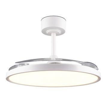 Plafonieră albă LED Kasfjord – Trio