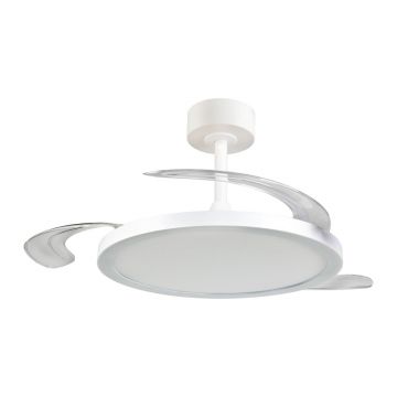 Plafonieră albă LED Kasfjord – Trio