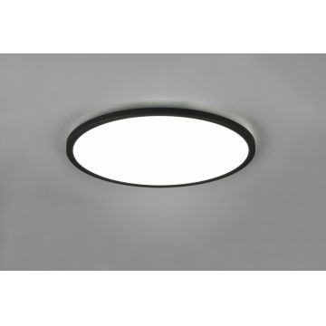 Plafoniera Aureo, RL, 40x2.5 cm, 30W, 1x SMD, plastic, negru mat