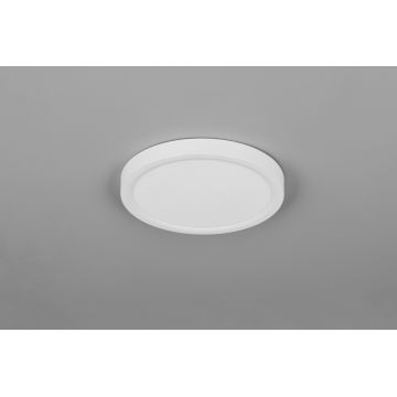 Plafoniera Draco, RL, 23x2.6 cm, 18W, 1x SMD, plastic, alb mat