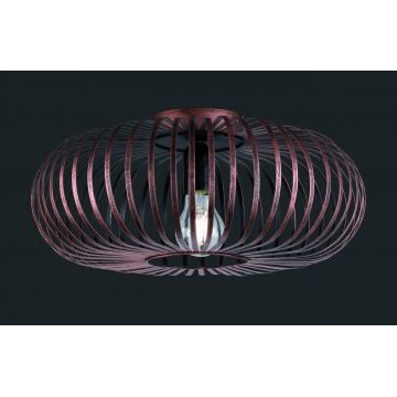 Plafoniera Johann, TRIO, 40x17 cm, 60W, 1x E27, metal, cupru antic