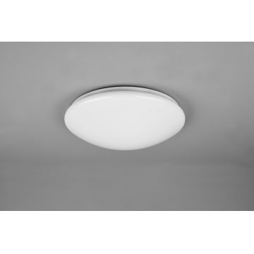 Plafoniera Lukida, RL, 38x10.5 cm, 18W, 1x SMD, plastic, alb