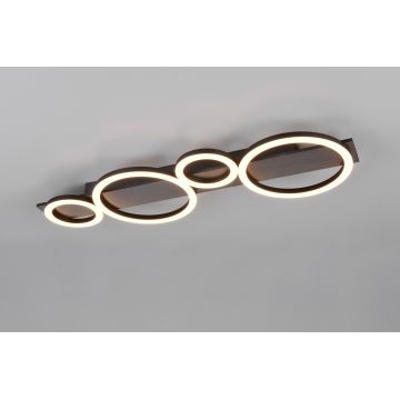 Plafoniera Lumos, RL, 72x23x5.8 cm, 26.5W, 1x SMD, metal, argintiu/alb