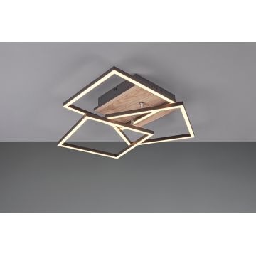 Plafoniera Mobile, RL, 39x42x10 cm, 27W, 1x SMD, MDF, natur