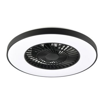 Plafonieră negru-mat LED Halmstad – Trio